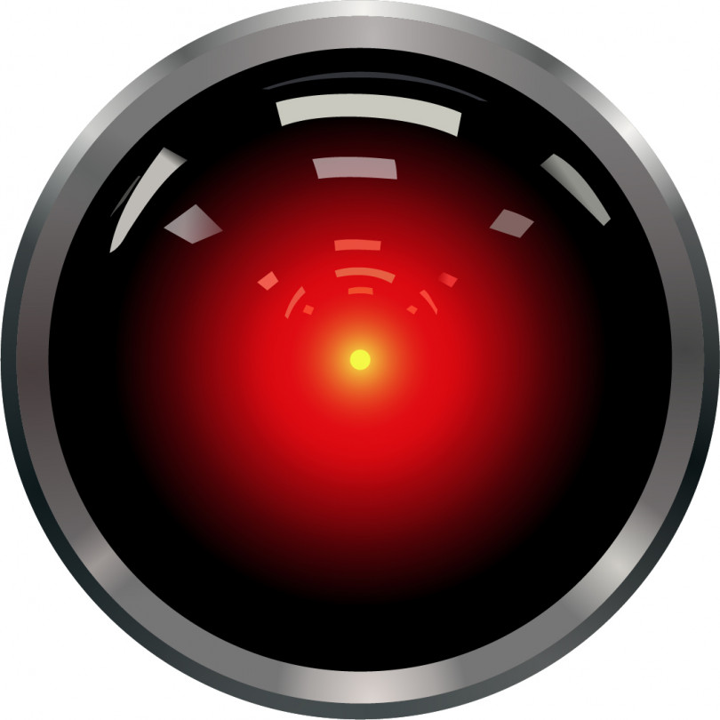 HAL 9000 dans 2001 l'Odyssée de l'Espace
