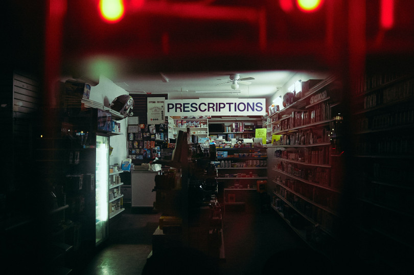 Photo of a pharmacy