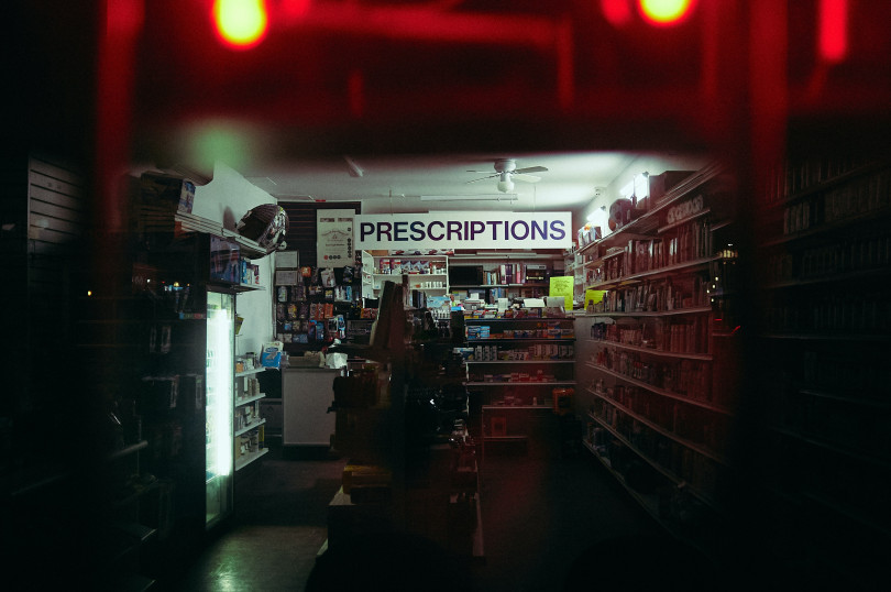 Photo of a pharmacy