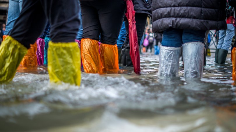 Photo taken during a flood