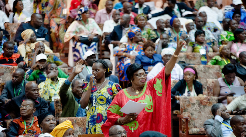 Forum National de Bangui en 2015