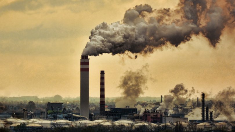 The Slovnaft refinery, near Bratislava, Slovakia.