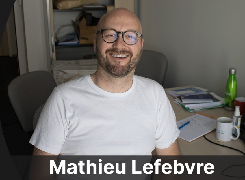 Photo de Mathieu Lefebvre © Aurore Basiuk